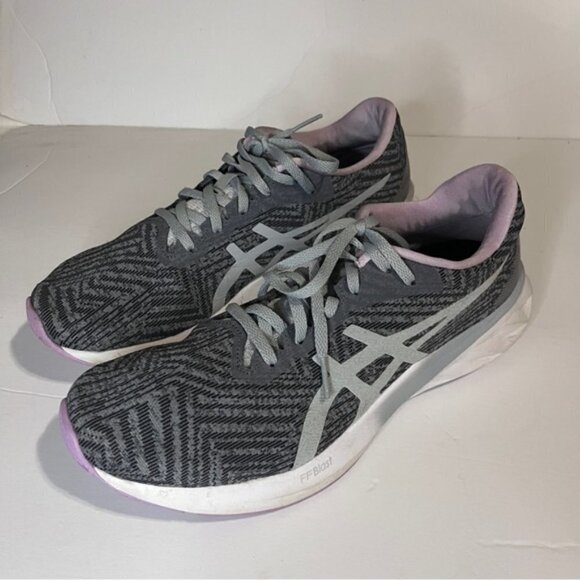 Asics ROADBLAST Women's Running Shoes Sheet Rock/Piedmont Grey Size 10 - Picture 1 of 10